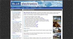 Desktop Screenshot of blueelectronics.com.au